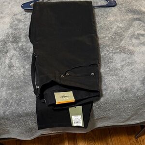 Men's chino style slim fit Black Pants 32x32